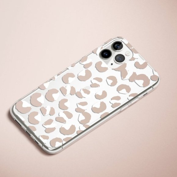 Etsy Accessories - Nude Leopard Print iPhone 12 Case